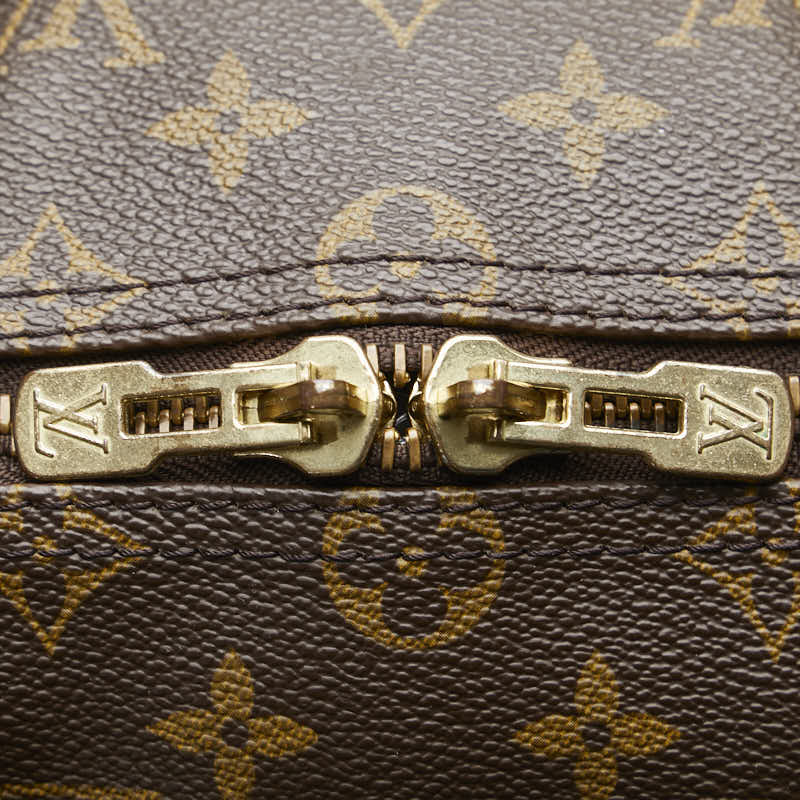 ルイ ヴィトン モノグラム キーポル50 ボストンバッグ M41426 ブラウン PVC レザー レディース LOUIS VUITTON 【中古】