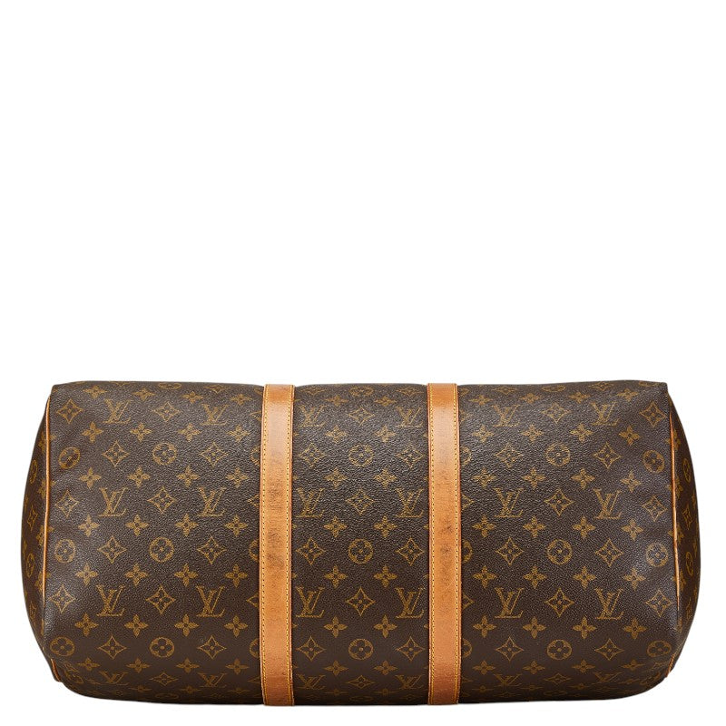 ルイ ヴィトン モノグラム キーポル50 ボストンバッグ M41426 ブラウン PVC レザー レディース LOUIS VUITTON 【中古】