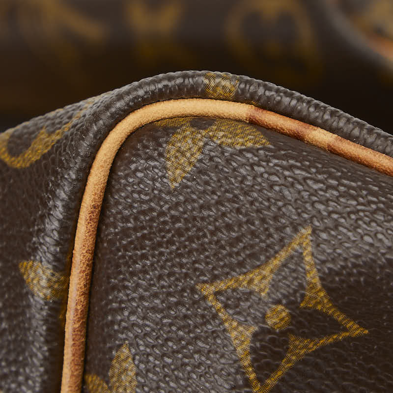 ルイ ヴィトン モノグラム キーポル50 ボストンバッグ M41426 ブラウン PVC レザー レディース LOUIS VUITTON 【中古】