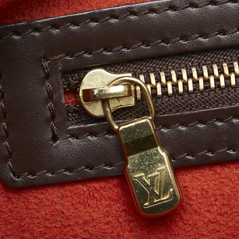 ルイ ヴィトン ダミエ マノスクPM トートバッグ ショルダーバッグ N51121 ブラウン PVC レザー レディース LOUIS VUITTON 【中古】