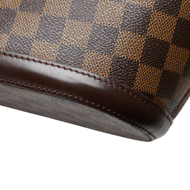 ルイ ヴィトン ダミエ マノスクPM トートバッグ ショルダーバッグ N51121 ブラウン PVC レザー レディース LOUIS VUITTON 【中古】