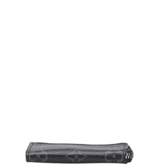 ルイ ヴィトン モノグラム エクリプス ポルトモネ ジュール コインケース 小銭入れ M63536 ブラック PVC レザー レディース LOUIS VUITTON 【中古】