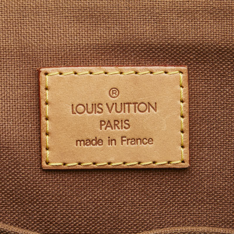 ルイ ヴィトン モノグラム ポパンクール オ ハンドバッグ M40007 ブラウン PVC レザー レディース LOUIS VUITTON 【中古】