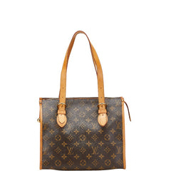 ルイ ヴィトン モノグラム ポパンクール オ ハンドバッグ M40007 ブラウン PVC レザー レディース LOUIS VUITTON 【中古】