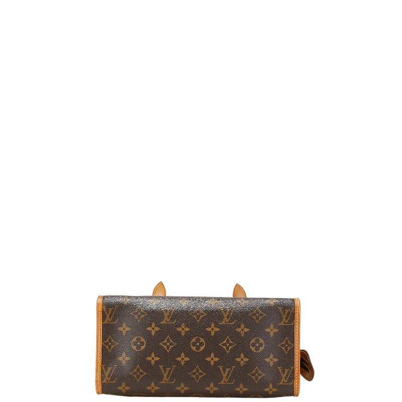 ルイ ヴィトン モノグラム ポパンクール オ ハンドバッグ M40007 ブラウン PVC レザー レディース LOUIS VUITTON 【中古】