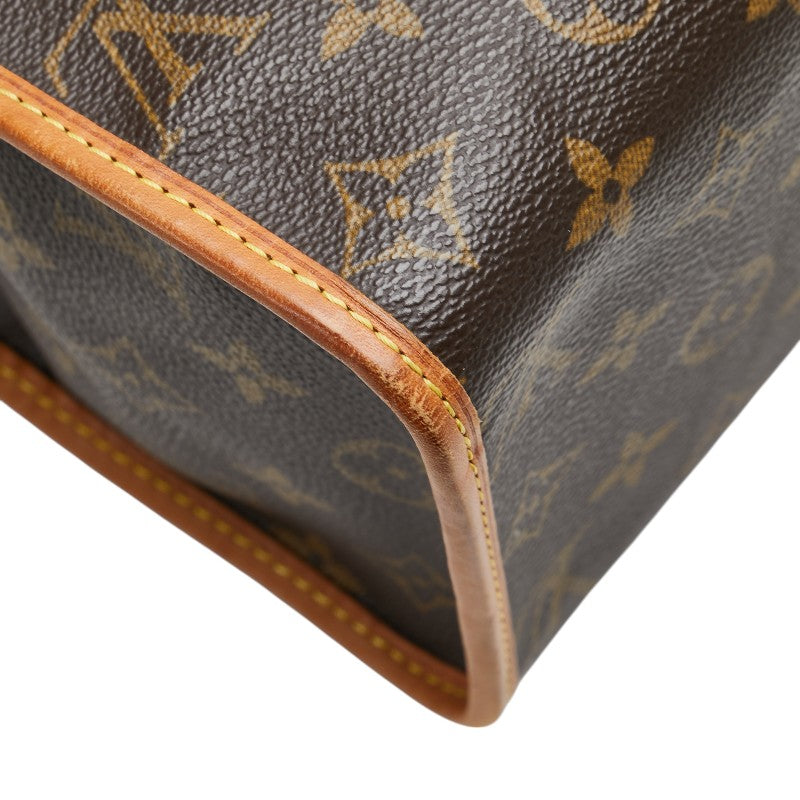 ルイ ヴィトン モノグラム ポパンクール オ ハンドバッグ M40007 ブラウン PVC レザー レディース LOUIS VUITTON 【中古】
