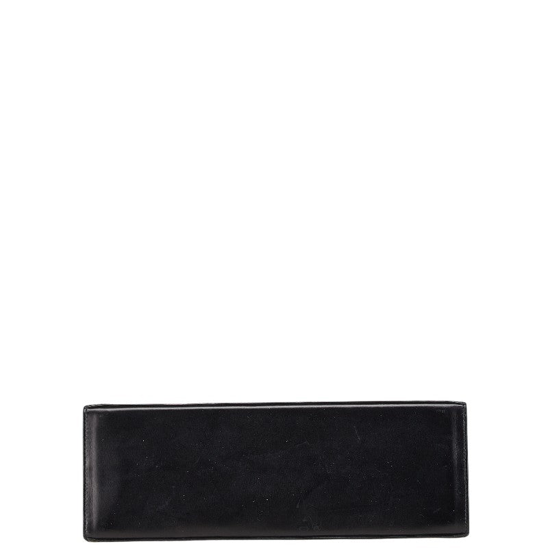 サルヴァトーレフェラガモ ガンチーニ ハンドバッグ ショルダーバッグ 2WAY O21 2181 ブラック レザー レディース Salvatore Ferragamo 【中古】