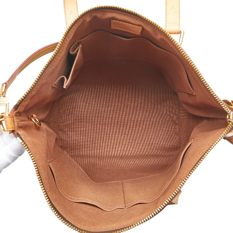 ルイ ヴィトン モノグラム パレルモPM ハンドバッグ ショルダーバッグ 2WAY M40145 ブラウン PVC レザー レディース LOUIS VUITTON 【中古】
