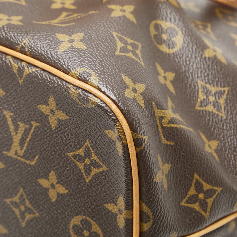 ルイ ヴィトン モノグラム パレルモPM ハンドバッグ ショルダーバッグ 2WAY M40145 ブラウン PVC レザー レディース LOUIS VUITTON 【中古】