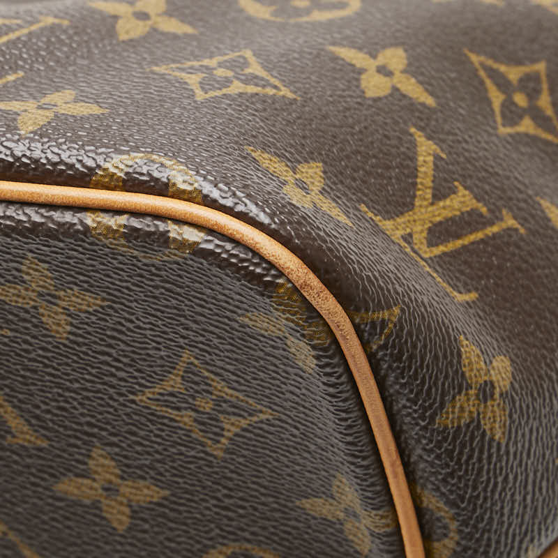 ルイ ヴィトン モノグラム パレルモPM ハンドバッグ ショルダーバッグ 2WAY M40145 ブラウン PVC レザー レディース LOUIS VUITTON 【中古】
