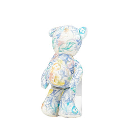 ルイ ヴィトン ドゥドゥ ルイ テディベア ぬいぐるみ GI0502 ホワイト マルチカラー オーガニックコットン レディース LOUIS VUITTON 中古
