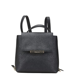 ケイトスペード メイクイットマイン リュック バックパック ハンドバッグ 2WAY PXRU8696 ブラック レザー レディース Kate Spade 【中古】