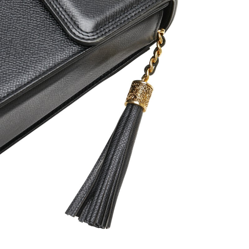 ヴァレンティノ ガラヴァーニ ハンドバッグ ブラック レザー レディース VALENTINO 【中古】