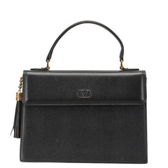 ヴァレンティノ ガラヴァーニ ハンドバッグ ブラック レザー レディース VALENTINO 【中古】