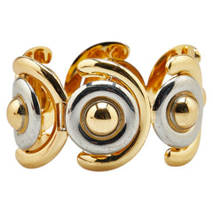 ロエベ ブレスレット ゴールド シルバー メッキ メタル レディース LOEWE 【中古】