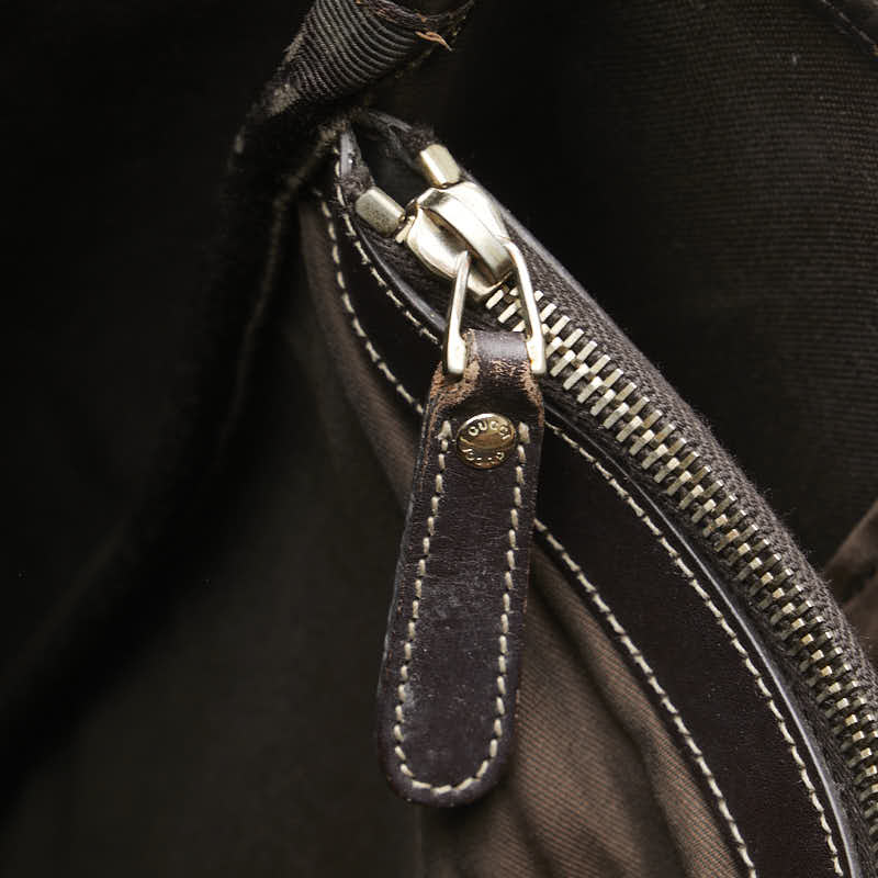 グッチ GGスプリーム トートバッグ ショルダーバッグ 223668 ベージュ ブラウン PVC レザー レディース GUCCI 【中古】