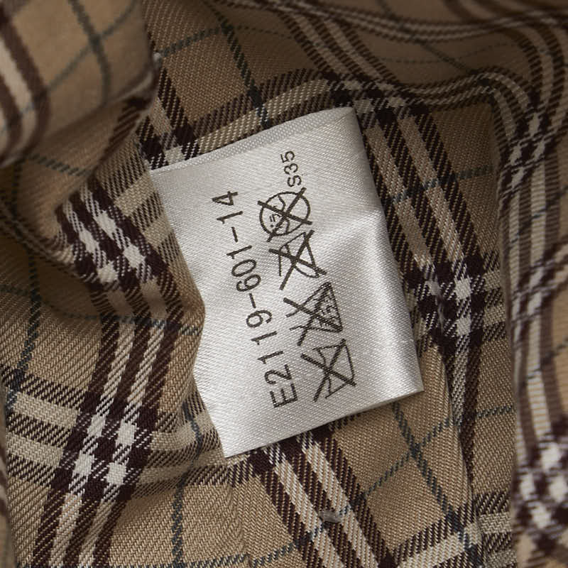 バーバリー ブルーレーベル チェック ワンショルダーバッグ ピンク レザー レディース BURBERRY 【中古】