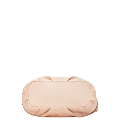バーバリー ブルーレーベル チェック ワンショルダーバッグ ピンク レザー レディース BURBERRY 【中古】