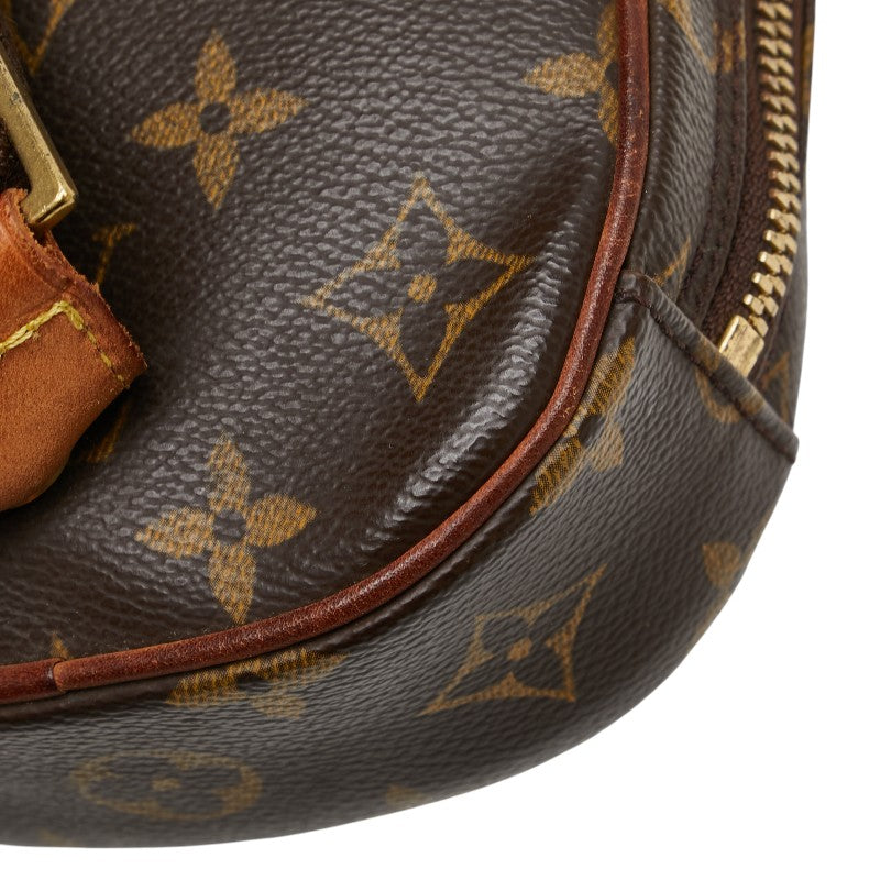 ルイ ヴィトン モノグラム ポシェットガンジュ ボディバッグ ウエストバッグ M51870 ブラウン PVC レザー メンズ LOUIS VUITTON 【中古】