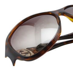 グッチ インターロッキングG サングラス GG 3139/S ブラウン プラスチック レディース GUCCI 【中古】