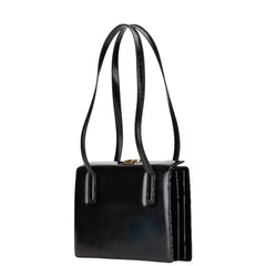 サルヴァトーレフェラガモ ガンチーニ ショルダーバッグ トートバッグ E217663 ブラック レザー レディース Salvatore Ferragamo 【中古】
