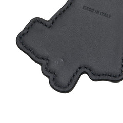 フェンディ キー 鍵 モチーフ チャーム キーホルダー ブラック マルチカラー レザー レディース FENDI 【中古】