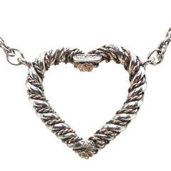 ティファニー ツイストハート ネックレス SV925 シルバー レディース TIFFANY&Co. 【中古】