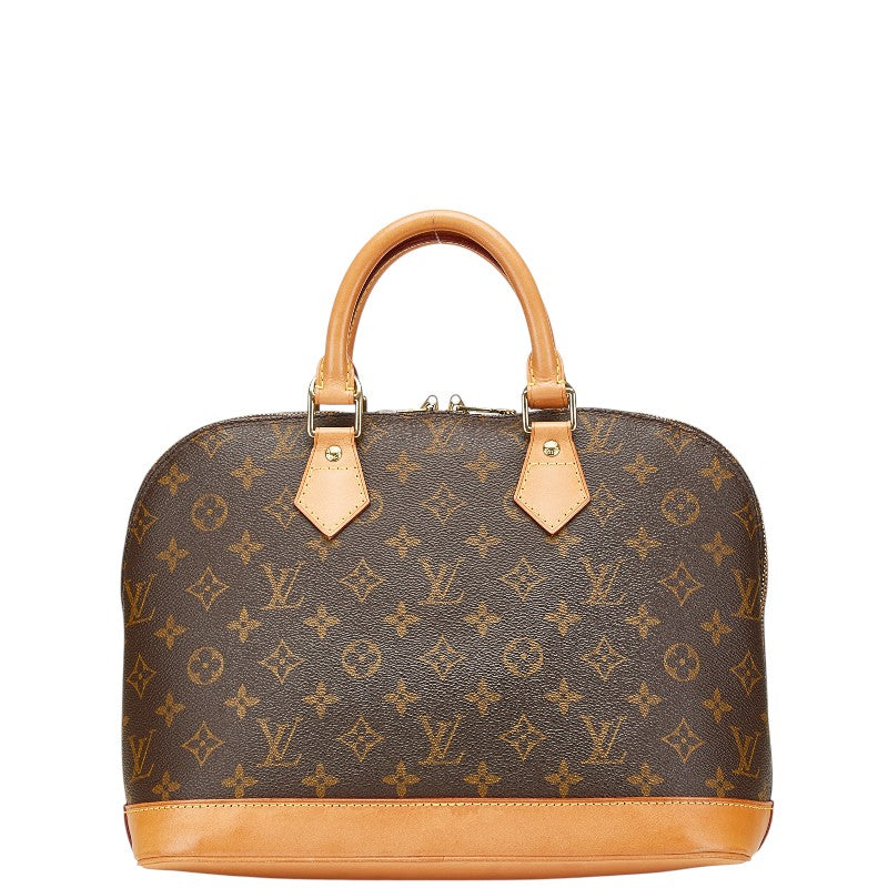 ルイ ヴィトン モノグラム アルマ ハンドバッグ M51130 ブラウン PVC レザー レディース LOUIS VUITTON 【中古】