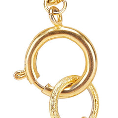 シャネル マドモアゼル チェーン ペンダントネックレス ゴールド メッキ レディース CHANEL 【中古】