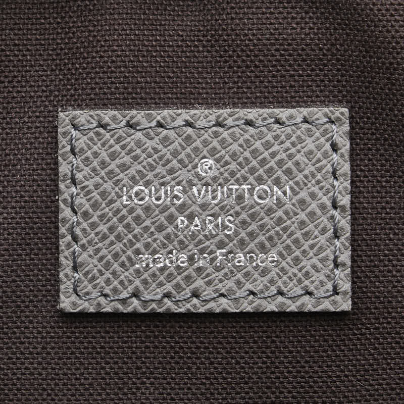 ルイ ヴィトン タイガ グラシエ ポルトドキュマンビジネス ビジネスバッグ ショルダーバッグ 2WAY M32711 グレー レザー メンズ LOUIS VUITTON 【中古】