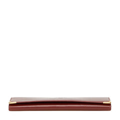 カルティエ マストライン 長財布 ボルドー ワインレッド レザー レディース CARTIER 【中古】