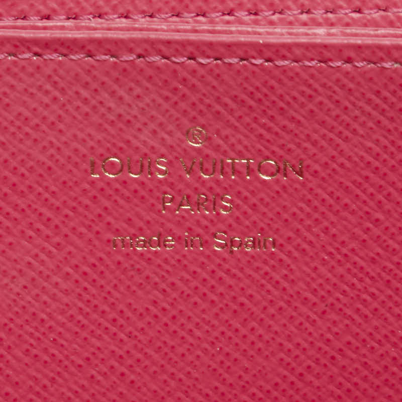 ルイ ヴィトン LV ストーリーズ ジッピーウォレット パッチーズ ラウンドファスナー 長財布 M63392 ブラウン PVC レディース LOUIS VUITTON 【中古】
