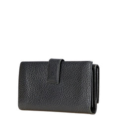 グッチ シェリーライン インターロッキングG Wホック 長財布 131864 ブラック レザー レディース GUCCI 【中古】