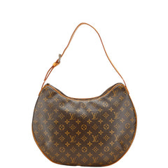 ルイ ヴィトン モノグラム クロワッサンGM ワンショルダーバッグ M51511 ブラウン PVC レザー レディース LOUIS VUITTON 【中古】