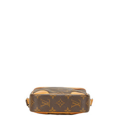 ルイ ヴィトン モノグラム ダヌーブ 斜め掛け ショルダーバッグ M45266 ブラウン PVC レザー レディース LOUIS VUITTON 【中古】