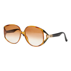 ディオール サングラス ブラウン ブラック プラスチック レディース Dior 【中古】