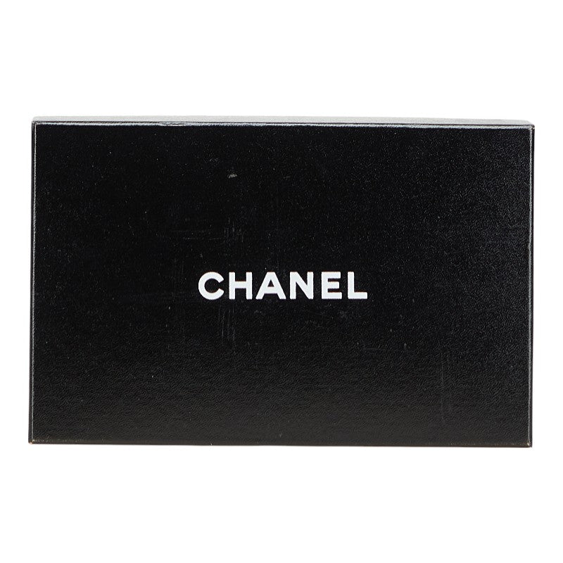 シャネル マトラッセ ココマーク 長財布 ブラック ラムスキン レディース CHANEL 【中古】