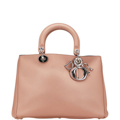 ディオール ディオリッシモ ハンドバッグ M0902 ピンクベージュ レザー レディース Dior 【中古】