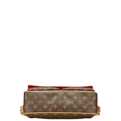 ルイ ヴィトン モノグラム ヴィバシテMM ショルダーバッグ M51164 ブラウン PVC レザー レディース LOUIS VUITTON 【中古】