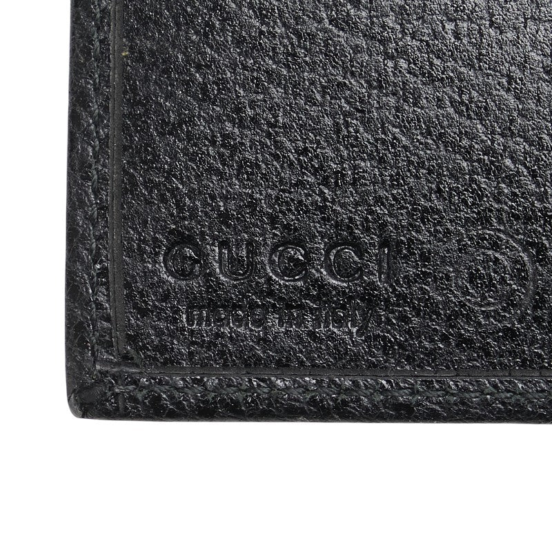 グッチ 長財布 035 1323 ブラック レザー メンズ GUCCI 【中古】