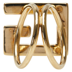 グッチ Gロゴ スカーフリング ゴールド メッキ レディース GUCCI 【中古】