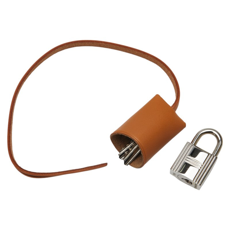 エルメス カデナ 南京錠 シルバー メタル レディース HERMES 【中古】