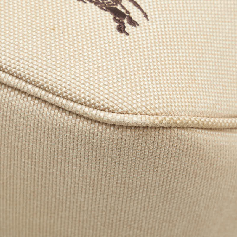 バーバリー ノヴァチェック ハンドバッグ トートバッグ ベージュ ブラウン キャンバス レディース BURBERRY 【中古】