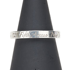 ティファニー ノーツナロー リング 指輪 SV925 シルバー レディース TIFFANY&Co. 【中古】