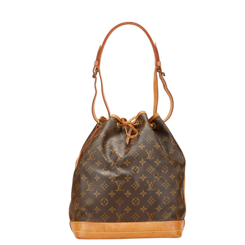 ルイ ヴィトン モノグラム ノエ ショルダーバッグ M42224 ブラウン PVC レザー レディース LOUIS VUITTON 【中古】