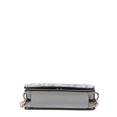 マルタンマルジェラ メゾンマルジェラ11 グリッター チェーン ショルダーウォレット S35UI0542 シルバー レザー レディース MARTIN MARGIELA 【中古】