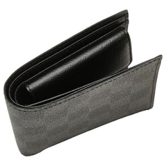 ルイ ヴィトン ダミエグラフィット ポルトフォイユ マルコ NM 二つ折り財布 N63336 ブラック PVC メンズ LOUIS VUITTON 【中古】