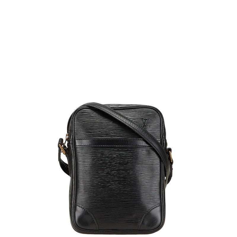 ルイ ヴィトン エピ ダヌーブ ショルダーバッグ M45632 ノワール ブラック レザー メンズ LOUIS VUITTON 【中古】