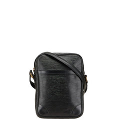 ルイ ヴィトン エピ ダヌーブ ショルダーバッグ M45632 ノワール ブラック レザー メンズ LOUIS VUITTON 【中古】