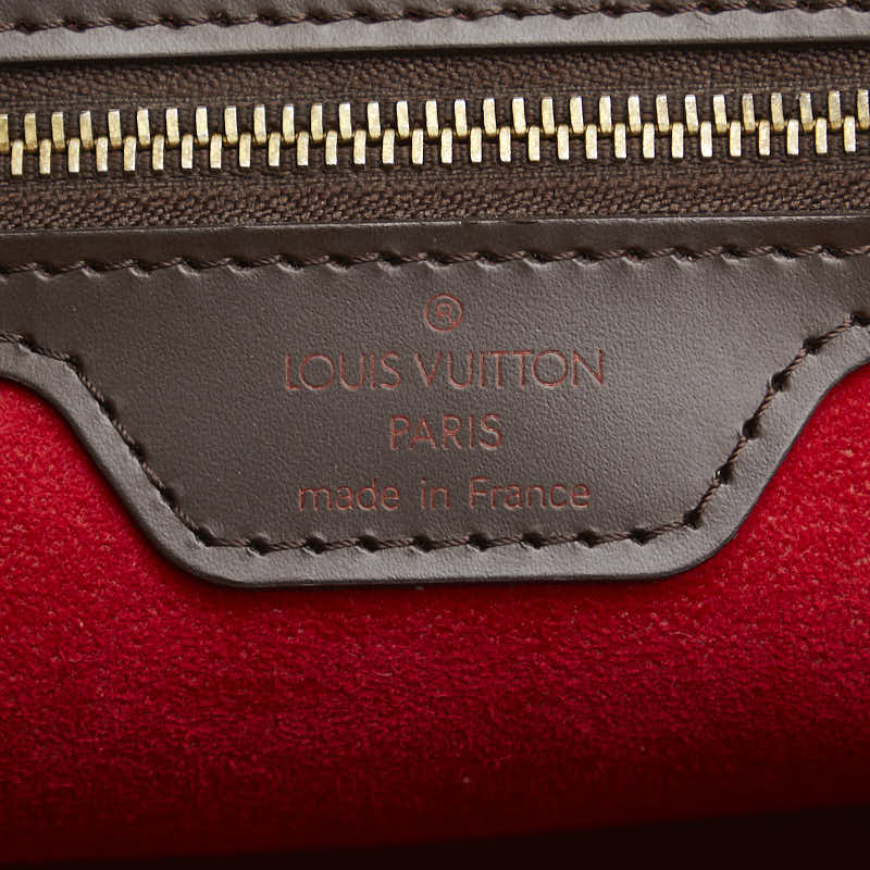 ルイ ヴィトン ダミエ ハムステッドPM トートバッグ ハンドバッグ N51205 ブラウン PVC レザー レディース LOUIS VUITTON 【中古】